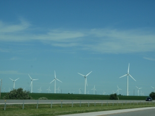 Several Wind Turbines